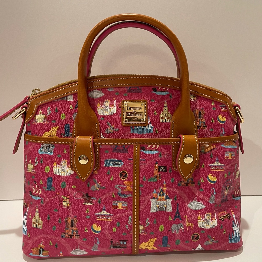 Dooney & Bourke Pink Disney Park Life Satchel NWT